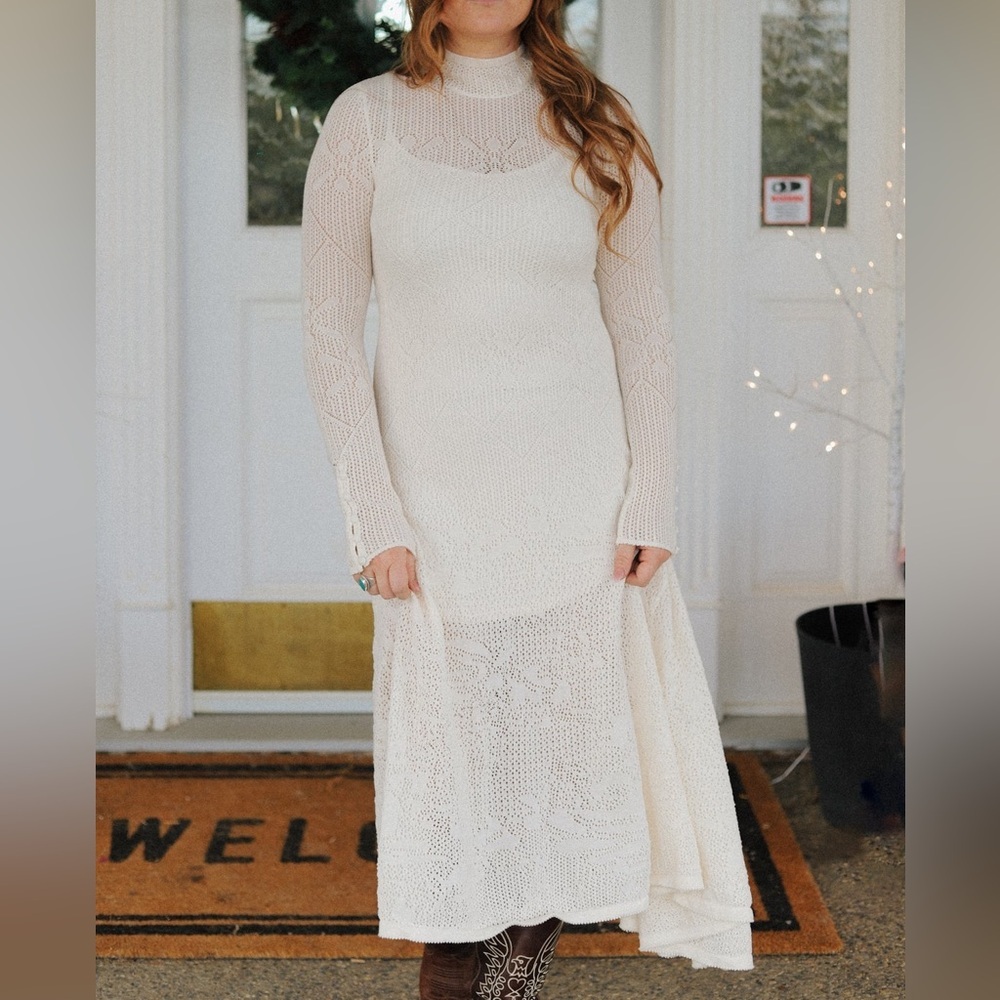 Free People || Angel Wings Maxi Dress